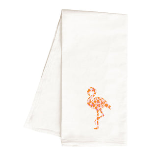 Printed Smitten Kitten Flamingo Hand Towel