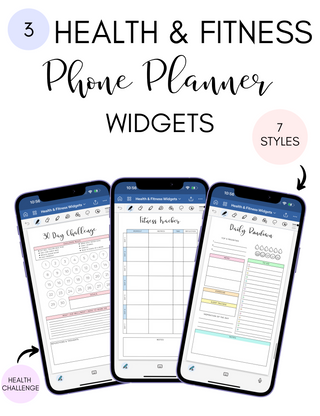 10 Phone Planner Widget Packs, Jessica Autumn - A Blissfully Beautiful Boutique