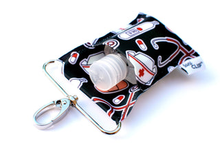 SaniClip Hand Sanitizer Holder - made to order