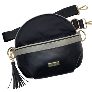 MJ Luxe Duet Sidekick Heather Noir, Makeup Junkie Bags - A Blissfully Beautiful Boutique
