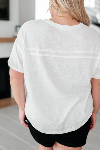 Hipster Henley Top, Ave Shops - A Blissfully Beautiful Boutique