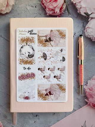 Ballerina Life Matte Stickers