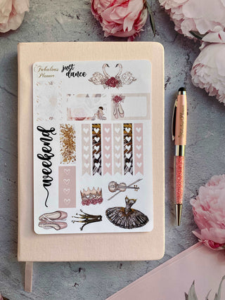 Ballerina Life Matte Stickers