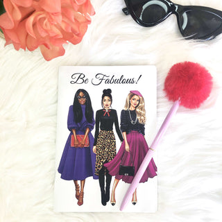 Be Fabulous B6 Traveler's Notebook Inserts