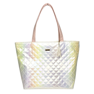Pearl Luster Tote, Makeup Junkie Bags - A Blissfully Beautiful Boutique