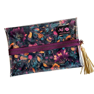 Jewel Clear Top, Makeup Junkie Bags - A Blissfully Beautiful Boutique