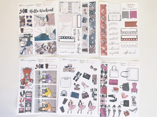 Fashion is my Passion Sticker Kit - 6 Sheets