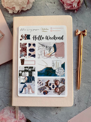 Fashion is my Passion Sticker Kit - 6 Sheets