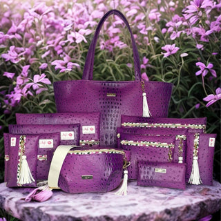 The Wisteria Collection, Makeup Junkie Bags - A Blissfully Beautiful Boutique