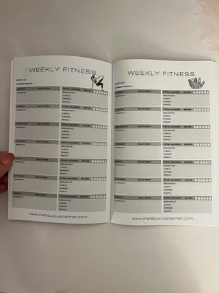 Fitness Workout Soft Cover Journal