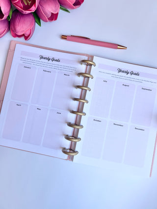 2026 Weekly and Monthly Discbound Planner - Laminated Cover