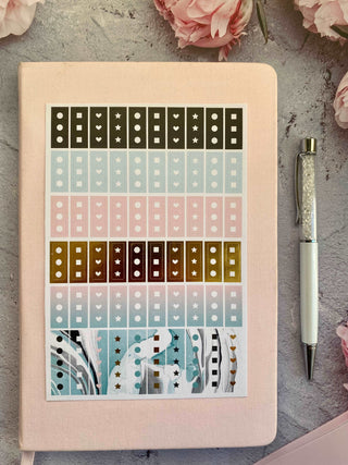 8 Sheets Functional Sticker Set for Planners