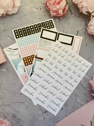 8 Sheets Functional Sticker Set for Planners