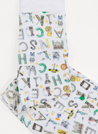 The Two Piece Pajamas-NYC Alphabet Soup