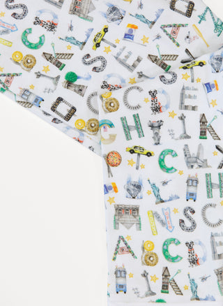 The Two Piece Pajamas-NYC Alphabet Soup