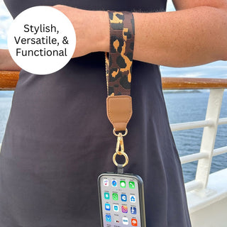 Clip & Go Strap with Pouch - Leopard Collection, SaveTheGirls - A Blissfully Beautiful Boutique