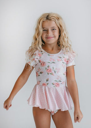 Pale Rose Skirted Leotard, Oopsie Daisy - A Blissfully Beautiful Boutique