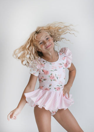 Pale Rose Skirted Leotard, Oopsie Daisy - A Blissfully Beautiful Boutique