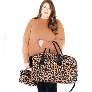 Spotlight Leopard Travel Bag