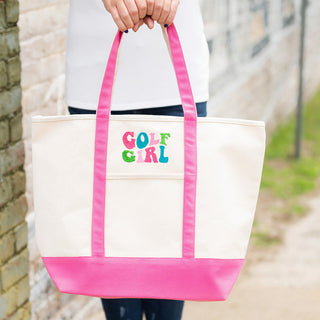 Golf Girl Hot Pink Everyday Tote