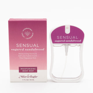 Sensual (sugared sandalwood) | Moisturizing Body Mist, MIXOLOGIE - A Blissfully Beautiful Boutique