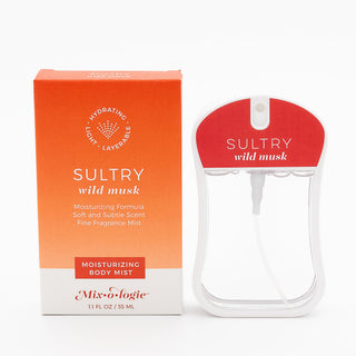 Sultry (wild musk) | Moisturizing Body Mist, MIXOLOGIE - A Blissfully Beautiful Boutique