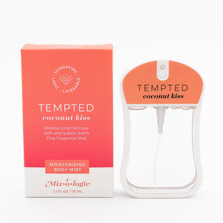 Tempted (coconut kiss) | Moisturizing Body Mist, MIXOLOGIE - A Blissfully Beautiful Boutique