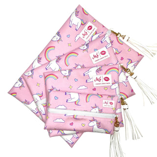 Unicorn Dreams - Blush, Makeup Junkie Bags - A Blissfully Beautiful Boutique