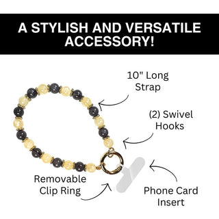 Clip & Go Beaded Wristlet Nina Collection, SaveTheGirls - A Blissfully Beautiful Boutique