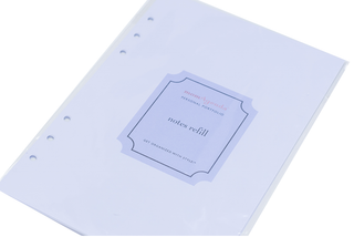 A5 Refills for Meal Planning, To-Do Lists & Notes, momAgenda - A Blissfully Beautiful Boutique