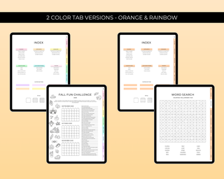 October Activity Book Bundle (Digital + Printable)