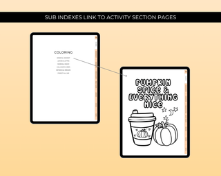 October Activity Book Bundle (Digital + Printable)