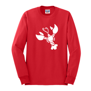 White Lobster Long Sleeve Shirt