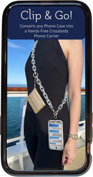 Clip & Go Ice Chain with Pouch, SaveTheGirls - A Blissfully Beautiful Boutique