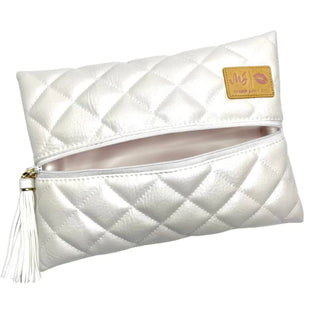 Makeup Junkie - Luxe Quilted Ivory Pearl Pre-Order