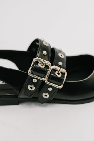 Pop of Color Pointy Toe Slip On in Black, Ave Shops - A Blissfully Beautiful Boutique