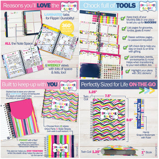 NEW! 2026-27 Dream Gift Bundle + BONUS 2026 Mini Calendar | Reminder Binder® Planner, Gratitude Finder® Journal and Budget Binder™