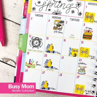 Mom’s Favorite Stickers + BONUS App Membership | Fun, Creative Sticker Sets for Moms & Kids
