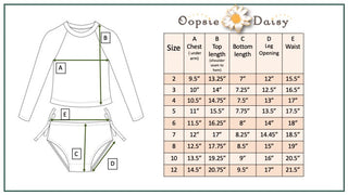 Elsie Pink Blue Abstract Long Sleeve Rash Guard Swimsuit