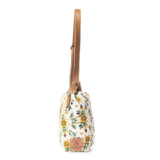 Myra Oasis Blooms Floral Fanny Pack for Women – Compact Belt Bag with Leather Strap for Travel & Concerts, Myra USA - A Blissfully Beautiful Boutique