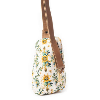 Myra Oasis Blooms Floral Fanny Pack for Women – Compact Belt Bag with Leather Strap for Travel & Concerts, Myra USA - A Blissfully Beautiful Boutique