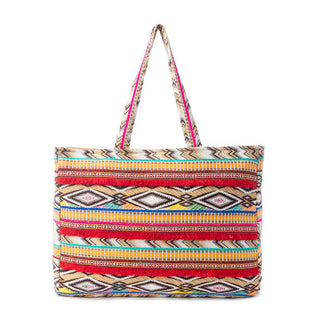 Myra Heritage Sol Weekender Bag in Sunset Orange, Myra USA - A Blissfully Beautiful Boutique