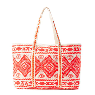 Myra Crimson Caravan Weekender Bag in Festival Red, Myra USA - A Blissfully Beautiful Boutique