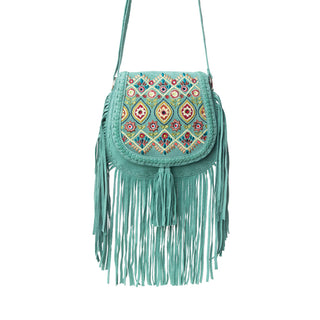 Myra Mojave Meadow Leather Bag in Dusty Jade, Myra USA - A Blissfully Beautiful Boutique