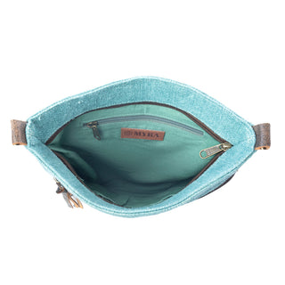 Myra Western Jade Shoulder Bag in Aqua Sage, Myra USA - A Blissfully Beautiful Boutique