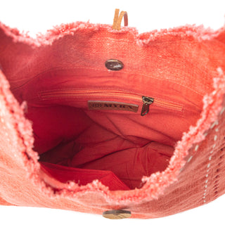 Myra Wild Scarlet Shoulder Bag in Desert Hibiscus, Myra USA - A Blissfully Beautiful Boutique