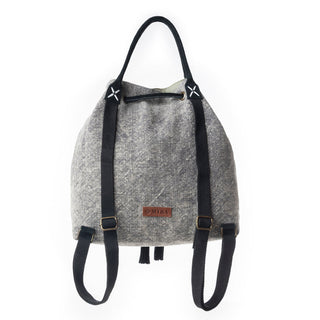 Myra Sel de Mer Bucket Backpack in Aged Grey, Myra USA - A Blissfully Beautiful Boutique