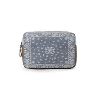 Myra Paisley Plains Pouch in Bandana Blue, Myra USA - A Blissfully Beautiful Boutique