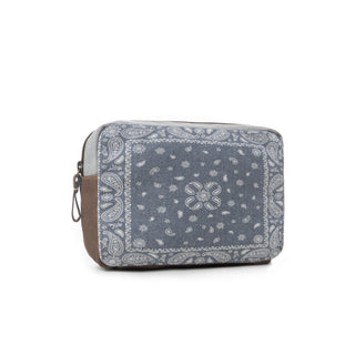 Myra Paisley Plains Pouch in Bandana Blue, Myra USA - A Blissfully Beautiful Boutique