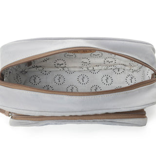 Myra Paisley Plains Pouch in Smoky Ash, Myra USA - A Blissfully Beautiful Boutique